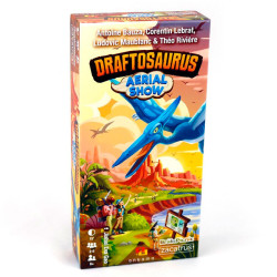 Expansió Aerial Show per al joc de estretagia Draftosaurus