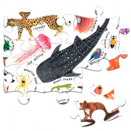 Puzzle Beautiful World Mundo Animal - 100 piezas