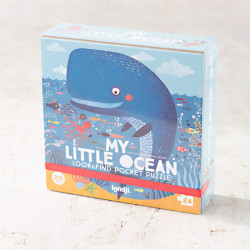 Puzzle de bolsillo Look&Find - My Little Ocean 24 piezas