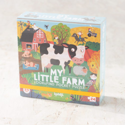 Puzzle de bolsillo Look&Find - My Little Farm 24 piezas