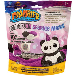 Mad Mattr Pandacorn - masa arenosa moldeable con purpurina