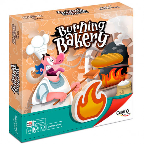Burning Bakery - juego cooperativo y sensorial para 2-4 panaderos