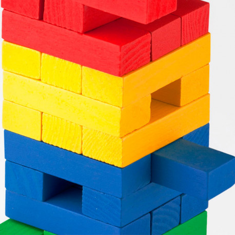 Block to Block Colors de fusta - joc de destresa
