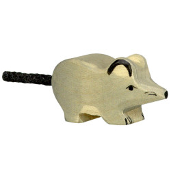 Ratón - animal de madera
