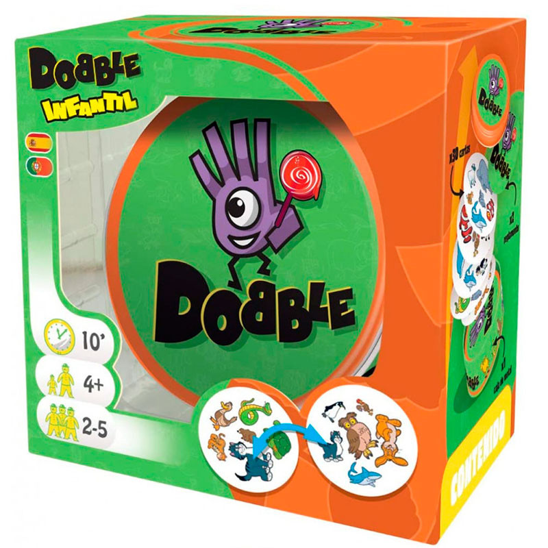 Dobble Kids juego de cartas Asmodee - envío 24/48 horas 