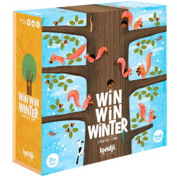 Win Win Winter - juego de estrategia familiar para 2-4 jugadores