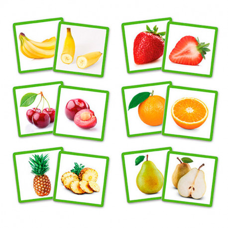 Las frutas y sus aromas - Juego de memoria olfativa