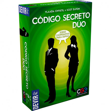 Código Secreto Duo - juego cooperativo de adivinar palabras en español