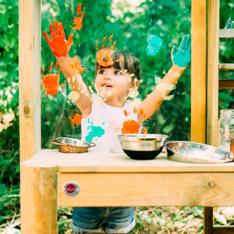 Cocinita de madera para exterior Discovery Mud Pie
