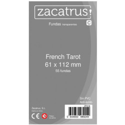 55 Fundas Tarot para cartas B - (70 x 120 mm)