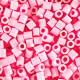 3000 perlas Hama Midi rosa pastel (bolsa)