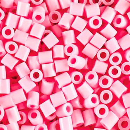 3000 perlas Hama Midi rosa pastel (bolsa)