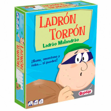 Ladrón Torpón juego de cálculo con cartas de Lúdilo - envío 24/48 h -   tienda de juegos de mesa