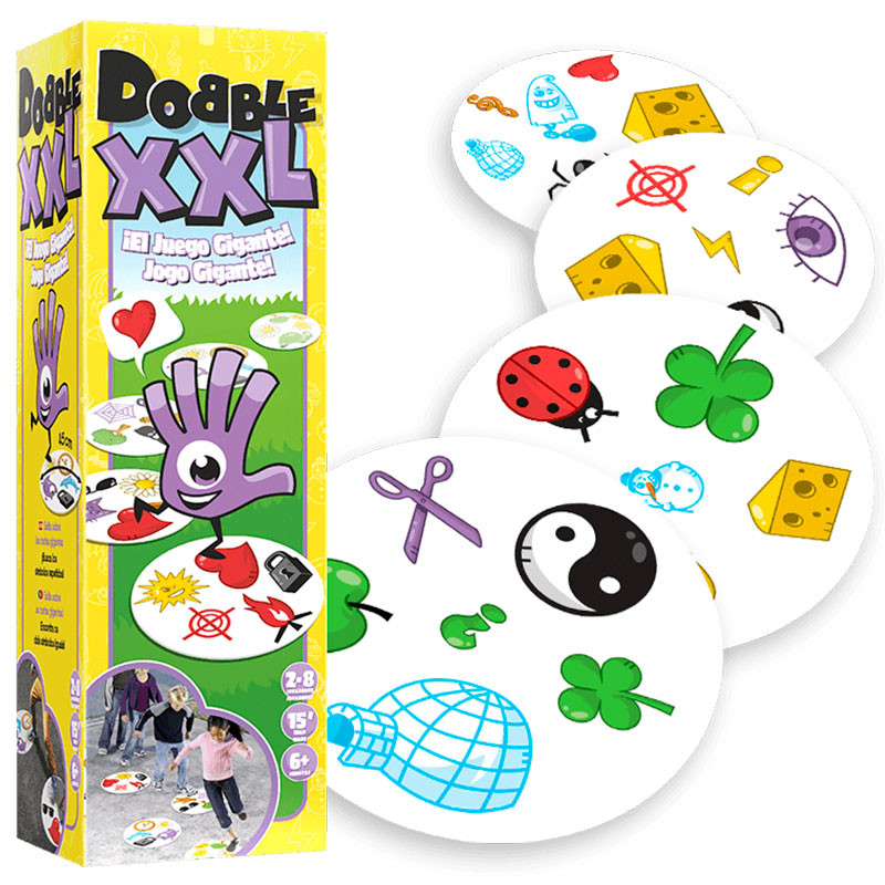 Dobble XXL juego de cartas de gran formato Asmodee - envío 24/48 horas -   tienda de juegos de exterior