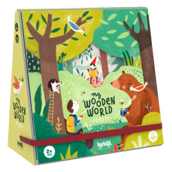 My Wooden World Forest - juego creativo de minimundos