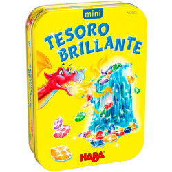 Mini joc en llauna Tesoro Brillante - joc de recol·lecció per a 2-4 jugadors