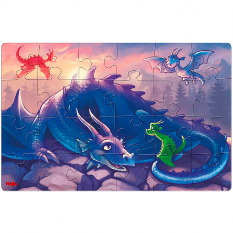2 puzzles Dragones - 24 piezas