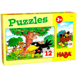 2 puzzles El Frutal- 12 piezas