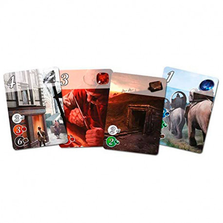 Splendor - juego de cartas de estrategia para 2-4 jugadores