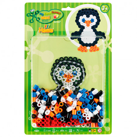 Les meves Primeres Hama Beads Maxi - Blister Pingüí