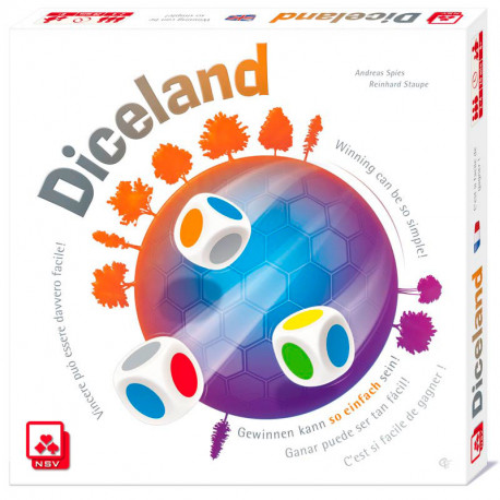 Diceland - juego de dados para 2-4 jugadores