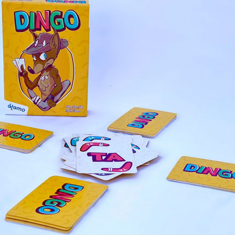 Dingo - joc de cartes per a identificar paraules