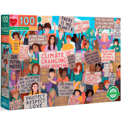 Puzzle Climate March - Marcha por el Clima - 100 pzas