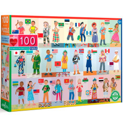 Puzzle Children of the World 100 pzas