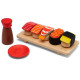 Set de Sushi - menjar de fusta per al joc simbòlic