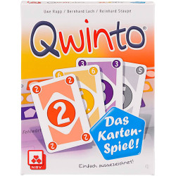 Qwinto Cartas - juego de cartas para 1-4 jugadores