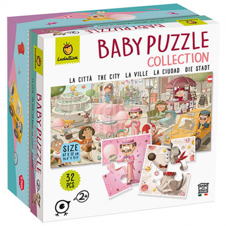 Baby Puzzle Collection La Ciudad - 32 piezas