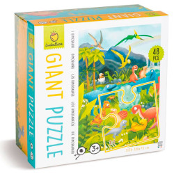 Puzzle Gigante Los Dinosaurios - 48 piezas