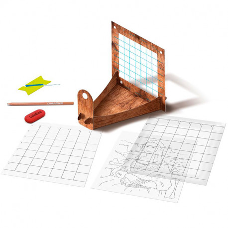 Art Atelier Leonardo da Vinci - Kit Creativo + Puzzle de 252 piezas