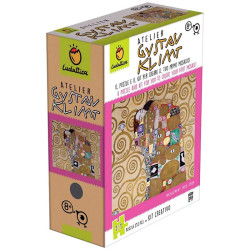 Art Atelier Gustav Klimt - Kit Creativo + Puzzle de 252 piezas