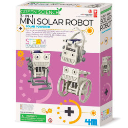 Green Science - Mini Robot Solar 3 en 1