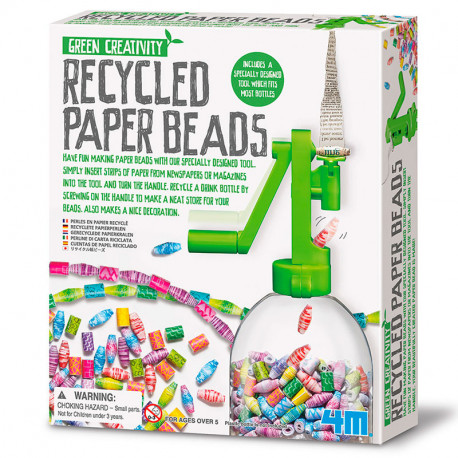 Green Creativity - Perlas de papel reciclado