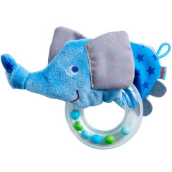 Sonajero Elefante -  juguete de tela