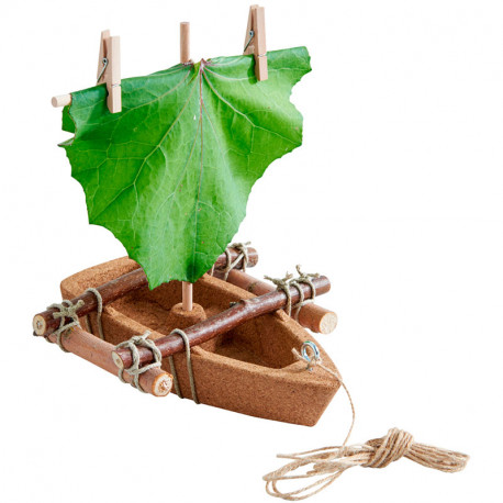 Terra Kids - Kit de construcción Bote de corcho