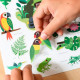Mini Póster de pegatinas verde - La Jungla