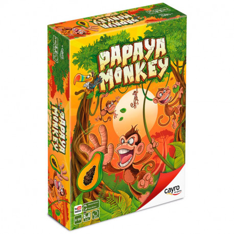 capa Bastante Perú Papaya Monkey juego de memoria de Cayro - envío 24/48 h - kinuma.com tienda  especialista en juegos de mesa