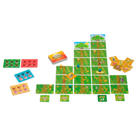 Papaya Monkey - juego de memoria para 2-4 jugadores