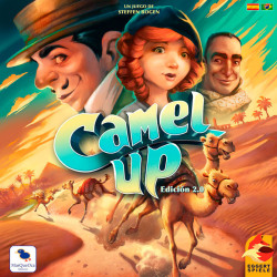 Camel Up Edición 2.0 - Juego de mesa para 3-8 jugadores