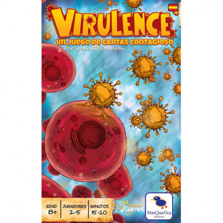 Virulence - Juego de cartas contagioso para 2-5 jugadores