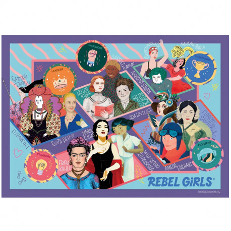 Rebel Girls - Puzle de 100 peces per a noies rebels