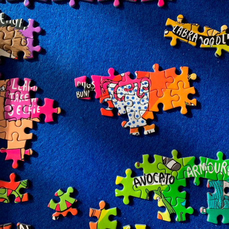 Puzzle Punimals - 500 piezas