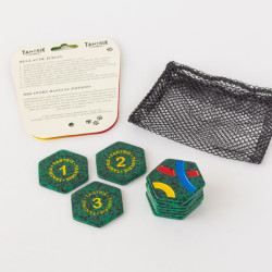 Tantrix Discovery con fichas verdes en bolsa - puzzle juego