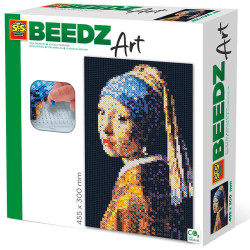 Arte con perlas - Beedz Art La Joven de la Perla de Veermer