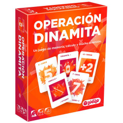 Operació Dinamita - joc de càlcul i memòria per a 2-6 jugadors