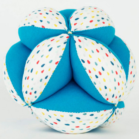 Pelota Montessori Triángulos - pelota de tela