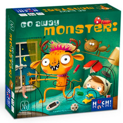 Go Away Monster - Juego de reconocimiento táctil para 2-4 jugadores